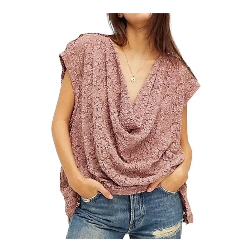 Free People Sweet Whisper Samantha Lace Top New With Tags